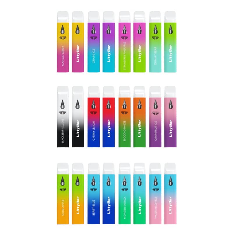 Litty Bar Fruit Flavoured Vape Pens