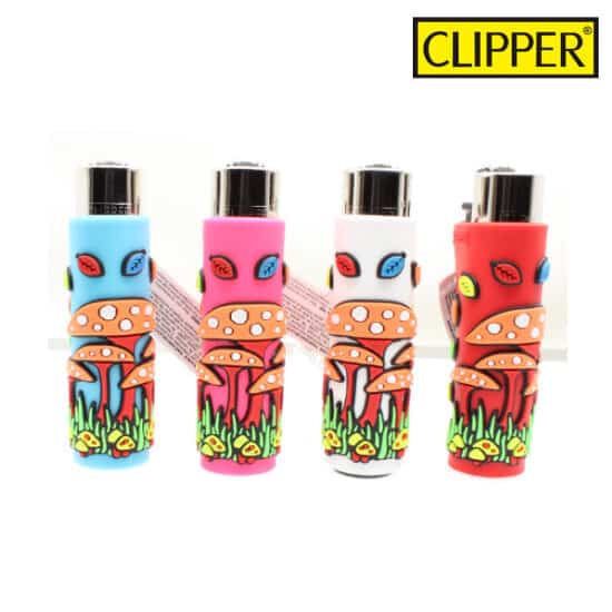 Mushroom Pop Clipper Refillable Puffland Cannabis Online