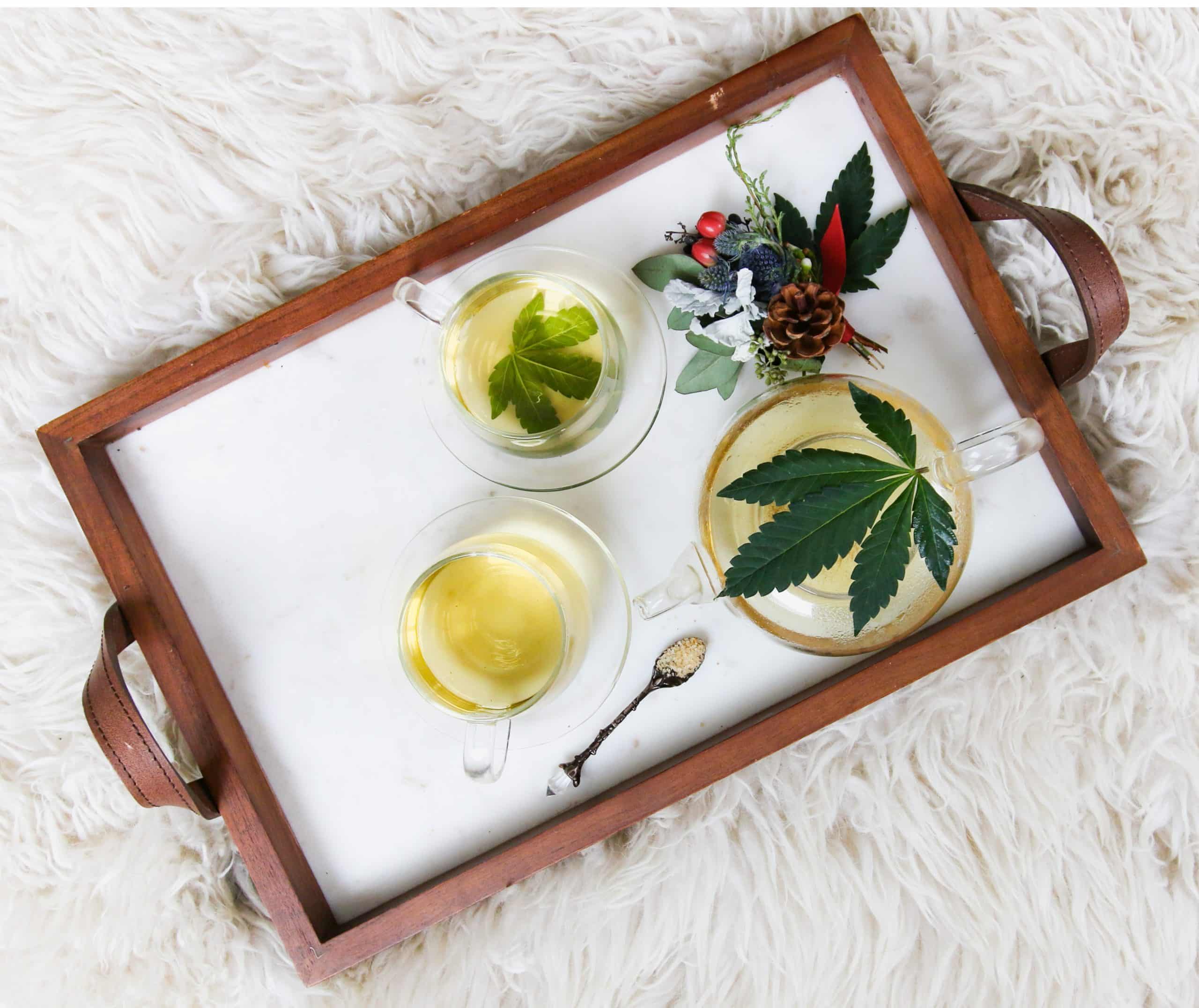 cannabis edibles recipe: cannabis tea