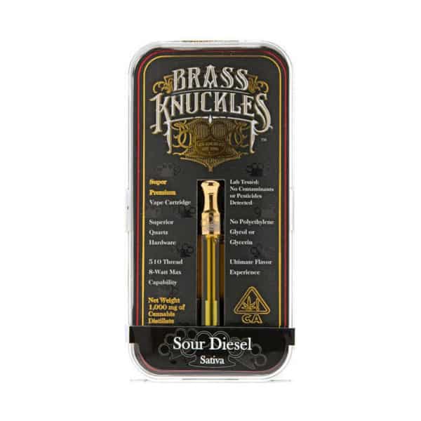BrassKnuckles-SourDiesel-Vape-Cart