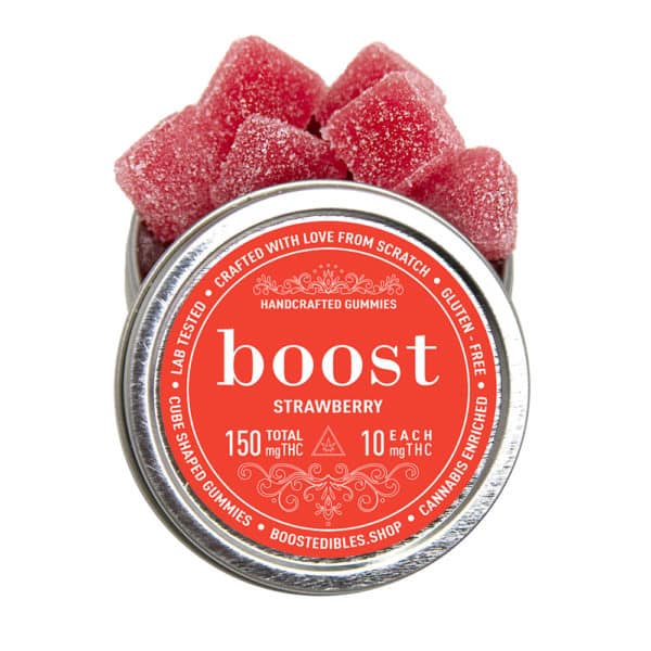 Boost THC Edibles Strawberry 150mg
