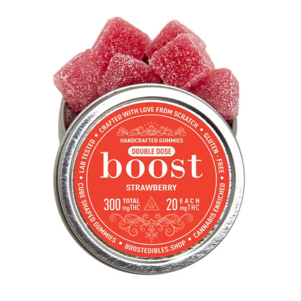Boost THC Gummies Strawberry 300mg