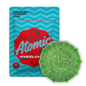 Atomic Wheelchair Gummies Green Apple