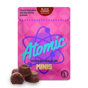 Atomic Wheelchair Minis – Black Cherry – 1200mg THC