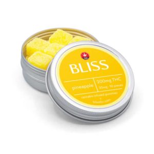BLISS Edibles 200mg Pineapple flavour