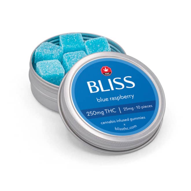 Bliss Edibles Blue Raspberry | THC Edibles | Buy Edibles Online Canada