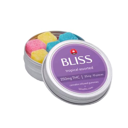 Bliss Edibles Tropical Mix | THC Edibles | Buy Edibles Online Canada