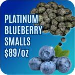 Platinum Blueberry Smalls On Sale Under $100 per Ounce