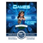 Dames 400mg Blue Raspberry Gummies