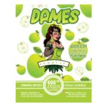 Dames 400mg Green Apple Gummies