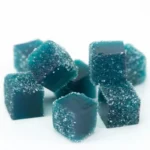 Blue Raspberry Blokk 600mg THC Indica Vegan Gummy