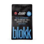 Blue Raspberry Blokk 600mg THC Indica Vegan Gummy
