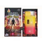 Burn Live Resin Disposable Vape - Rockstar (Indica) 2G