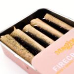Magik’s Firecrackers Infused Pre Roll Joints – Peach Diamond Sauce Edition - Image 2